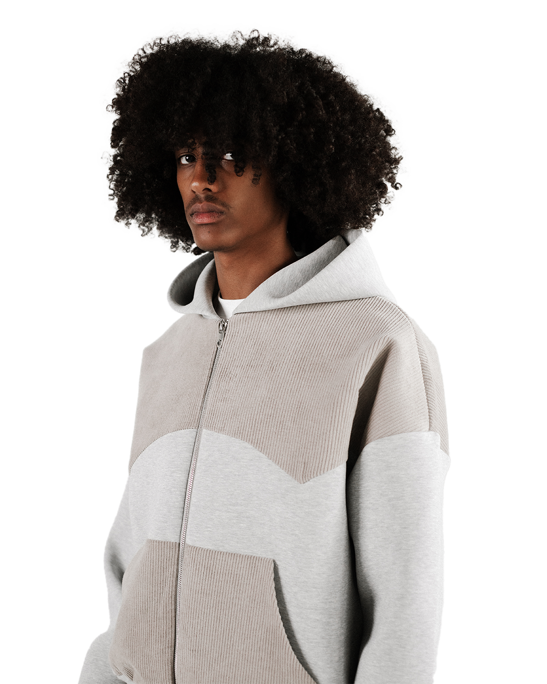 Road Hoodie in Gray
